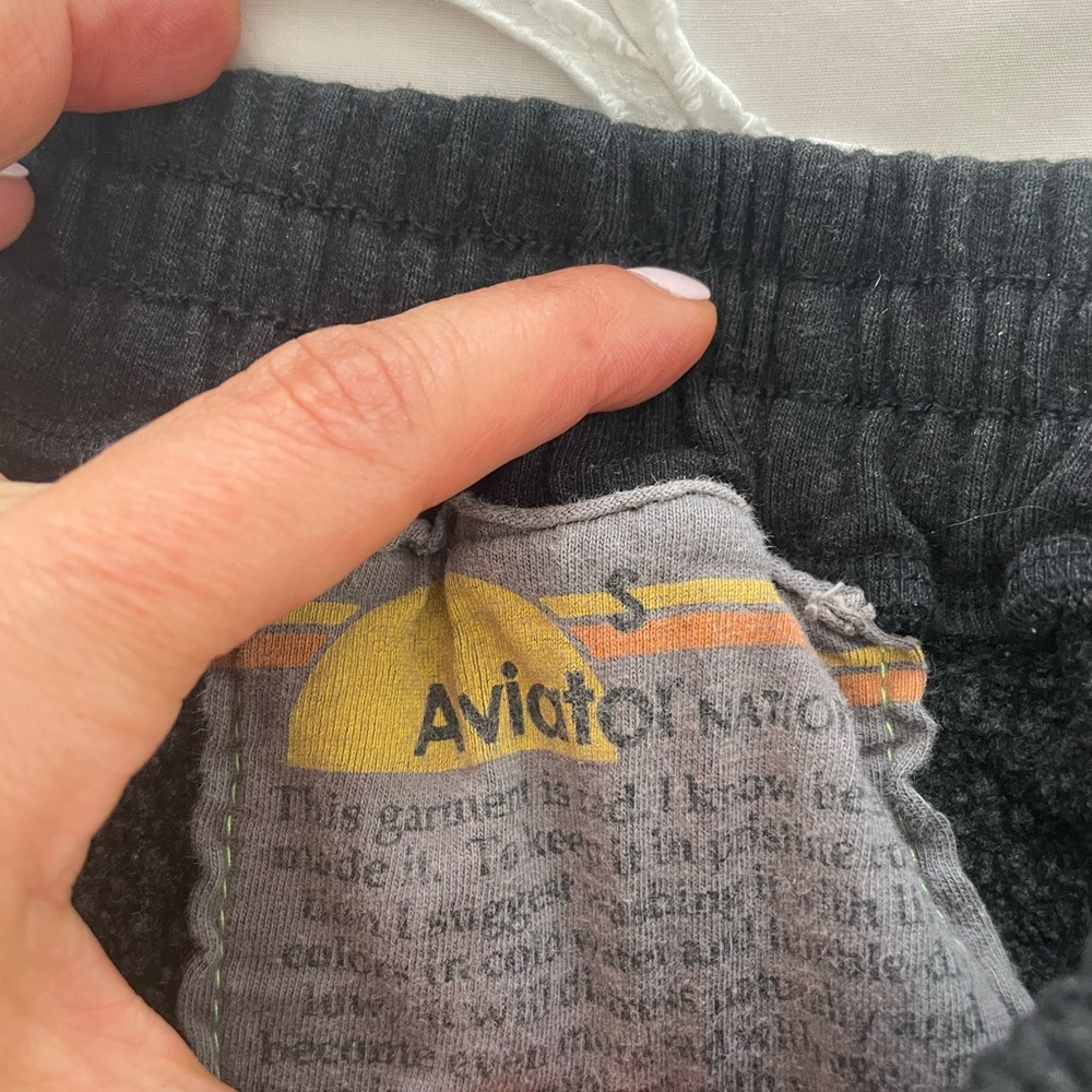 Aviator Nation Black Shorts